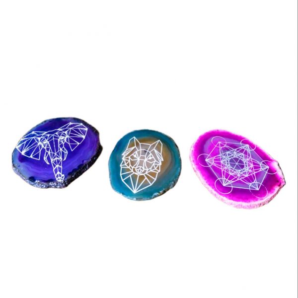 ENGRAVED BRAZILIAN AGATES - Image 3